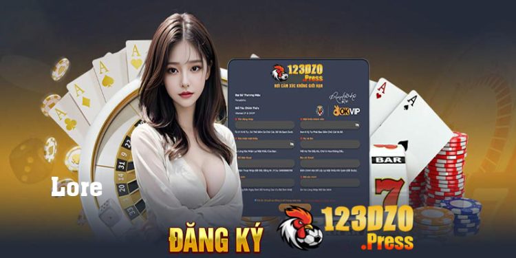 Hướng dẫn đăng ký 123dzo tặng 100K